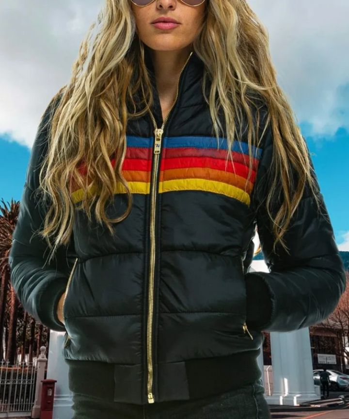 Elisa™ - Retro parka met capuchon van imitatiebont