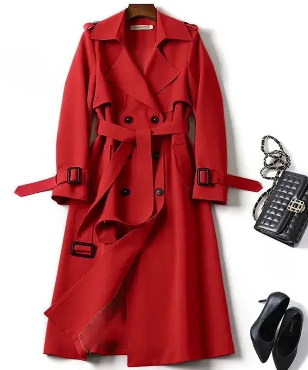 Martina™ | Elegante waterdichte trenchcoat